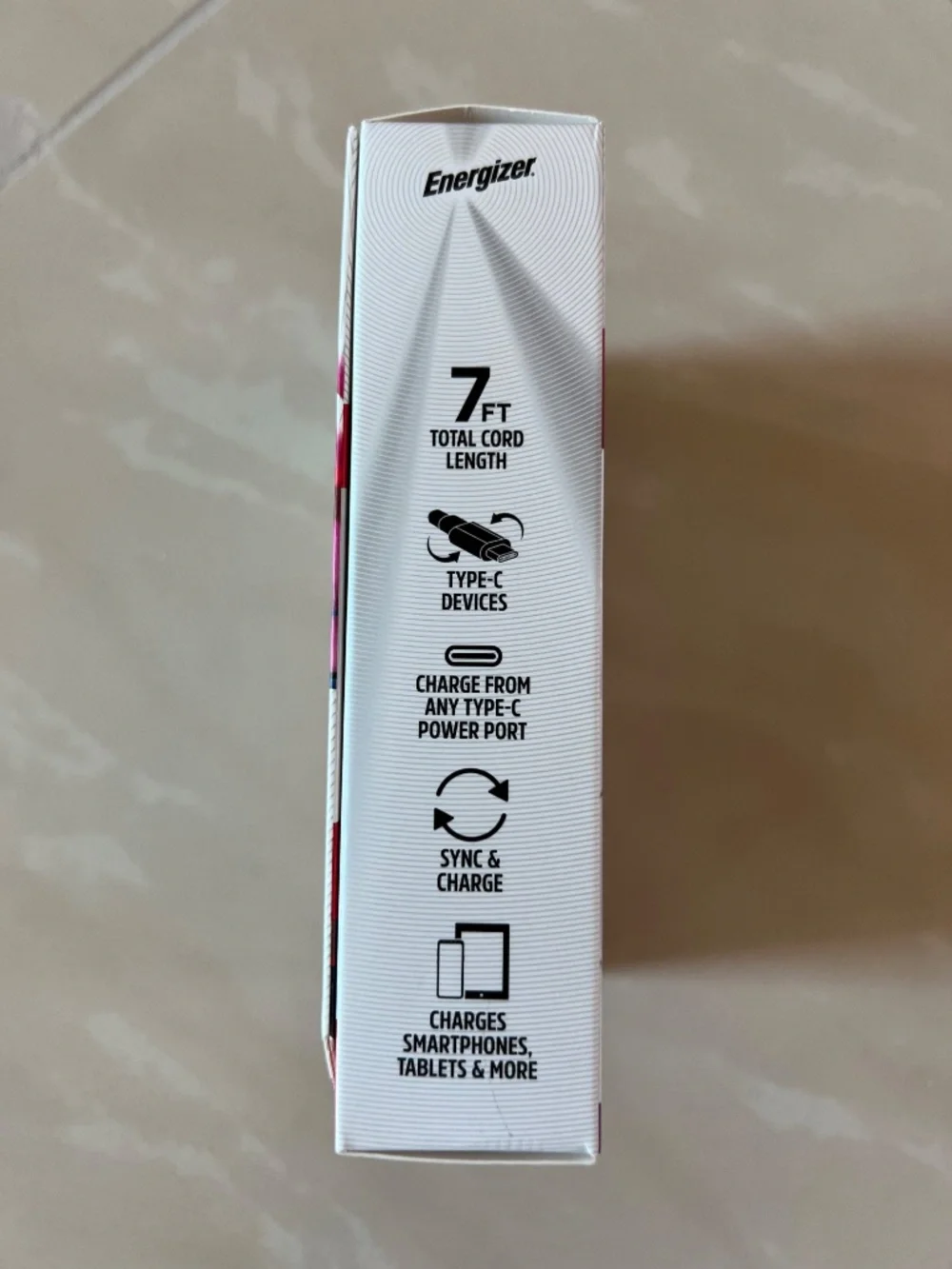 #2911 Energizer retractable USB-C cable